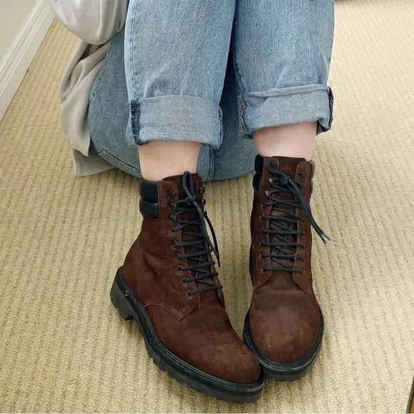 YVES SAINT LAURENT COMMANDO BOOT - Picture 12 of 14